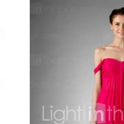 Empire Sweetheart Floor-length Chiffon Bridesmaid/ Golden Globe Dress (BNSH012)