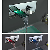 mitigeur chromé chute d'eau du robinet conduit lavabo 0812-lsw01