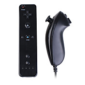 Wiimote et Nunchuk + Etui pour Wii - Noir
