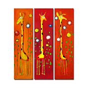 Peinture à l'huile réalisée à la main abstraite sur canevas tendu