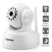 Apexis - Caméra de Surveillance Sans Fil IP avec Alerte (détection de mouvement, vision nocturne)