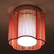 CACHAN - Lampe de Plafond Florale Verre