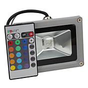 Lampe LED RVB avec Télécommande (95-265V), 10W 800-900LM