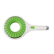 une note abs chromé tête ronde douche à effet pluie