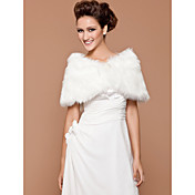 mariage en fausse fourrure / châle occasion spéciale