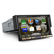 Lecteur DVD Voiture 7 pouces 1-DIN  avec RDS GPS Bluetooth TV