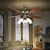 contemporaines métalliques feux hugger ventilateurs de plafond avec 5 feux