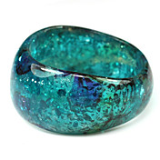 tour de résine pour dames bangles bracelet classique en bleu océan