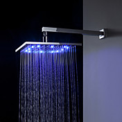 Sprinkle® - 12 pouces la tête de douche en laiton avec des couleurs de lumière LED changeant