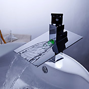 mitigeur chromée chute d'eau du robinet conduit lavabo 0812-ls01b