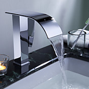 Sprinkle® - par LightInTheBox - contemporaine robinet d'évier cascade salle de bains (finition chromée)