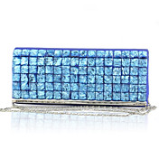 Charme Noble tempérament de forage Acrylique Couleurs matériau du sac pour dames Plus disponibles