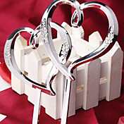 double classique résine coeurs wedding cake topper