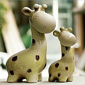 mère toppers amour girafe gâteau - jeu de 2