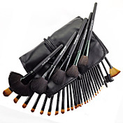 pinceau de maquillage professionnel avec 32pcs cas libres