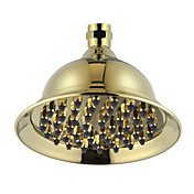 8 pouces en laiton contemporaine Ti-finition PVD Pomme de douche pluie