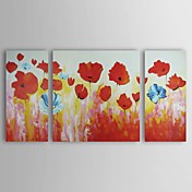 Peints à la main peinture à l'huile Foloral surdimensionné large éventail de 3