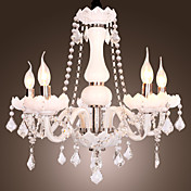 TIGARD - Lustre Cristal - 5 slots à ampoule