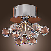 K9 Crystal Flush Mount in Floral Shape (G4 Bulb Base)