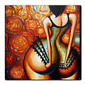 Peints à la main peinture à l'huile gens 1211-PE0015