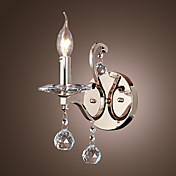 WESLACO - Lampe Murale Cristal - 1 slot à ampoule
