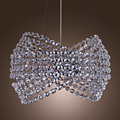 Lustre Cristal Elégant avec 3 Lampes
