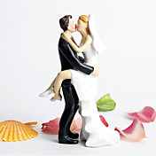 embrassant le gâteau quelques topper