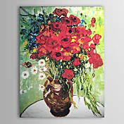 Peinture à l'huile réalisée à la main sur canevas tendu