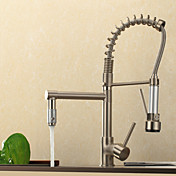 contemporaine robinet haute pression nickel brossé cuisine