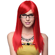 Capless longue synthétique de haute qualité Perruques droites 3 couleurs au choix