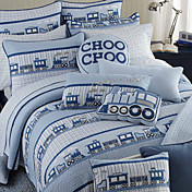 3PCS Thème Cotton Quilt Set train Reine
