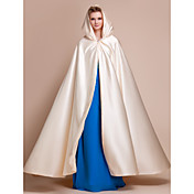 Extra Long manches de mariée en satin / soir Hood / Poncho (Plus de couleurs)