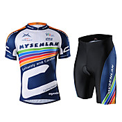 MYSENLAN PN Mesh + Flex Matériel respirant manches courtes Homme Costume vélo