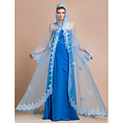 Manches longues robes de mariée / soirée Hood / Poncho (plus de couleurs)