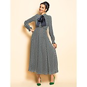 Imprimer TS Collier Bow Tie Maxi Dress