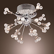 KENOSHA - Lustre Cristal - 16 slots à ampoule