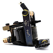 Tungsten Steel Wire-cutting Daul Coils 10-wraps Tattoo Machine Gun for Liner