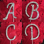 Shinning strass Monogram Wedding Cake Topper