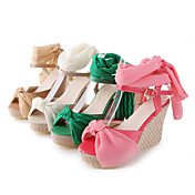 Mode cuir à talon compensé Sandales Avec Parti Boucle / chaussures de soirée (plus de couleurs)