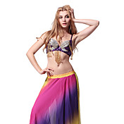 Paillettes Dancewear de performance et de Crystal Belly Dance Top plusieurs couleurs