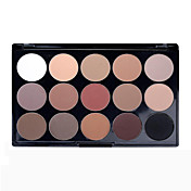 multi-fonction 15 couleurs ombrage poudre de maquillage palette