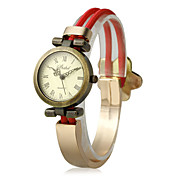 Corde ronde Watch Mouvement des femmes Quartz (plus de couleurs)