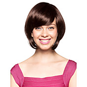 capless court synthétique de haute qualité élégante droite perruques