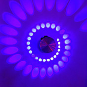 3W Artistic Modern Led Wall Light with Scattering Light Design Whirlpool Shadow Stretching