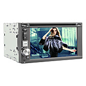 6,2 pouces 2DIN lecteur DVD de voiture avec Bluetooth, RDS