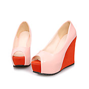 Sexy en simili-cuir talon compensé pompes Parti / chaussures de soirée (plus de couleurs)