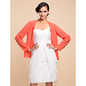 Manches longues en mousseline de soie occasion spéciale veste / mariage wrap (plus de couleurs)