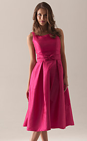 PERLA - Robe pour Mariage et de Demoiselle d'Honneur Taffetas