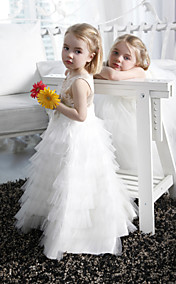 LUANNA - Robe de Communion Satin Tulle