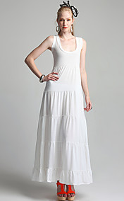 Caraco décolleté recueillies robes fioritures femmes Long (18010bc217-0851)